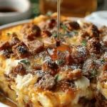 Sweet Maple Sausage Breakfast Casserole