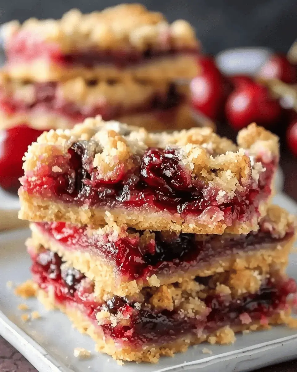 Cherry Crumb Bars: Easy and Delicious Homemade Treats for All