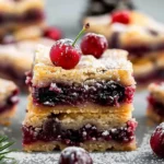 Christmas Cherry Bars