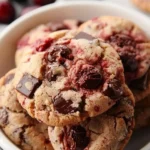 Cherry Chocolate Chewy Cookies