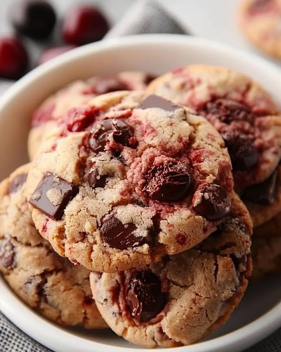 Cherry Chocolate Chewy Cookies: The Best Homemade Indulgence