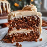 Gingerbread Cake Cinnamon Molasses Frosting