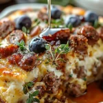 Indulgent Sweet Maple Sausage Breakfast Casserole Your Family Will Love