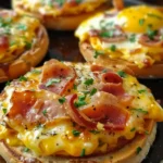 English Muffin Breakfast Pizzas