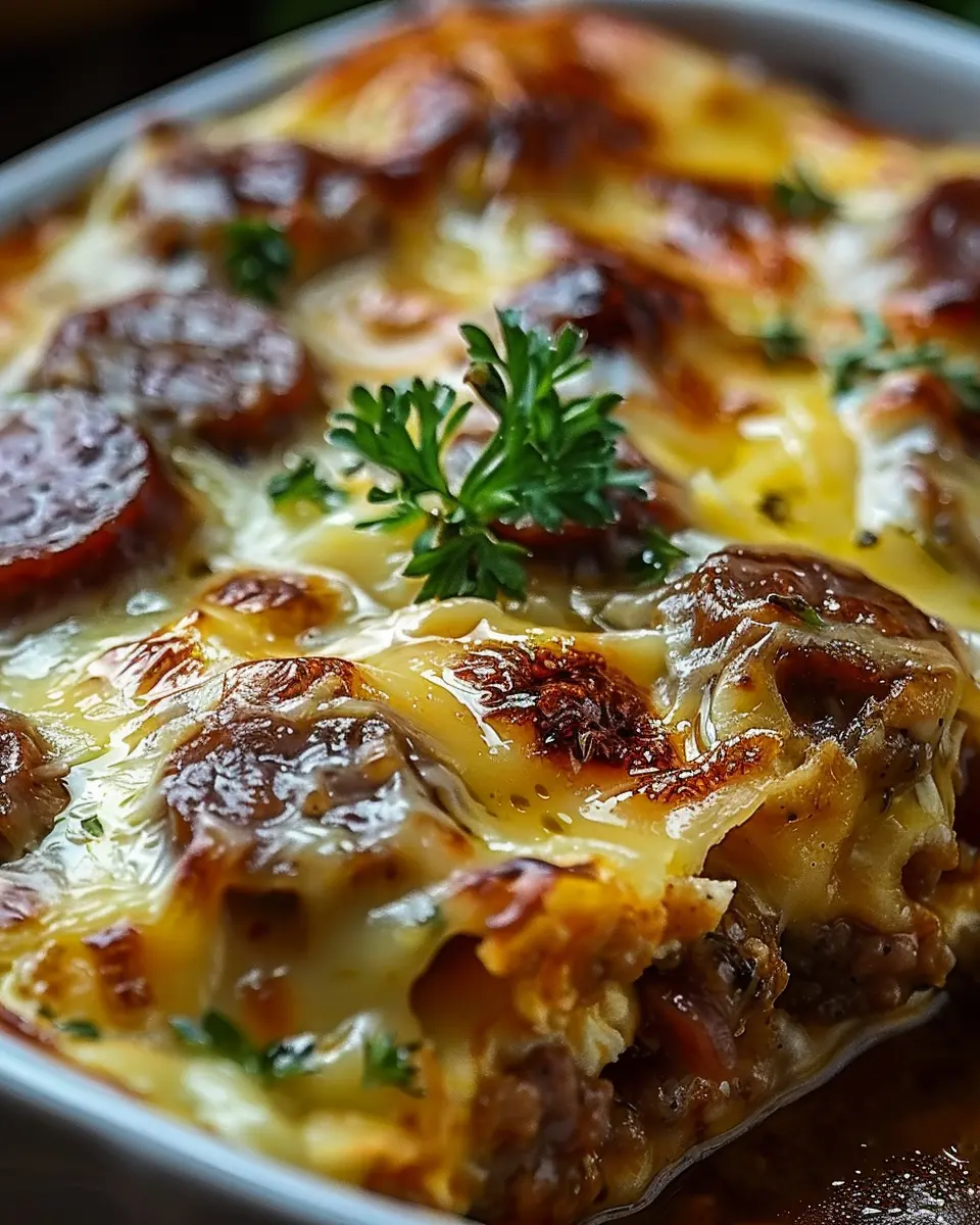 Pancake Sausage Casserole: An Easy Indulgent Breakfast Delight