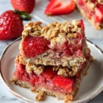 Healthy Strawberry Oatmeal Bars