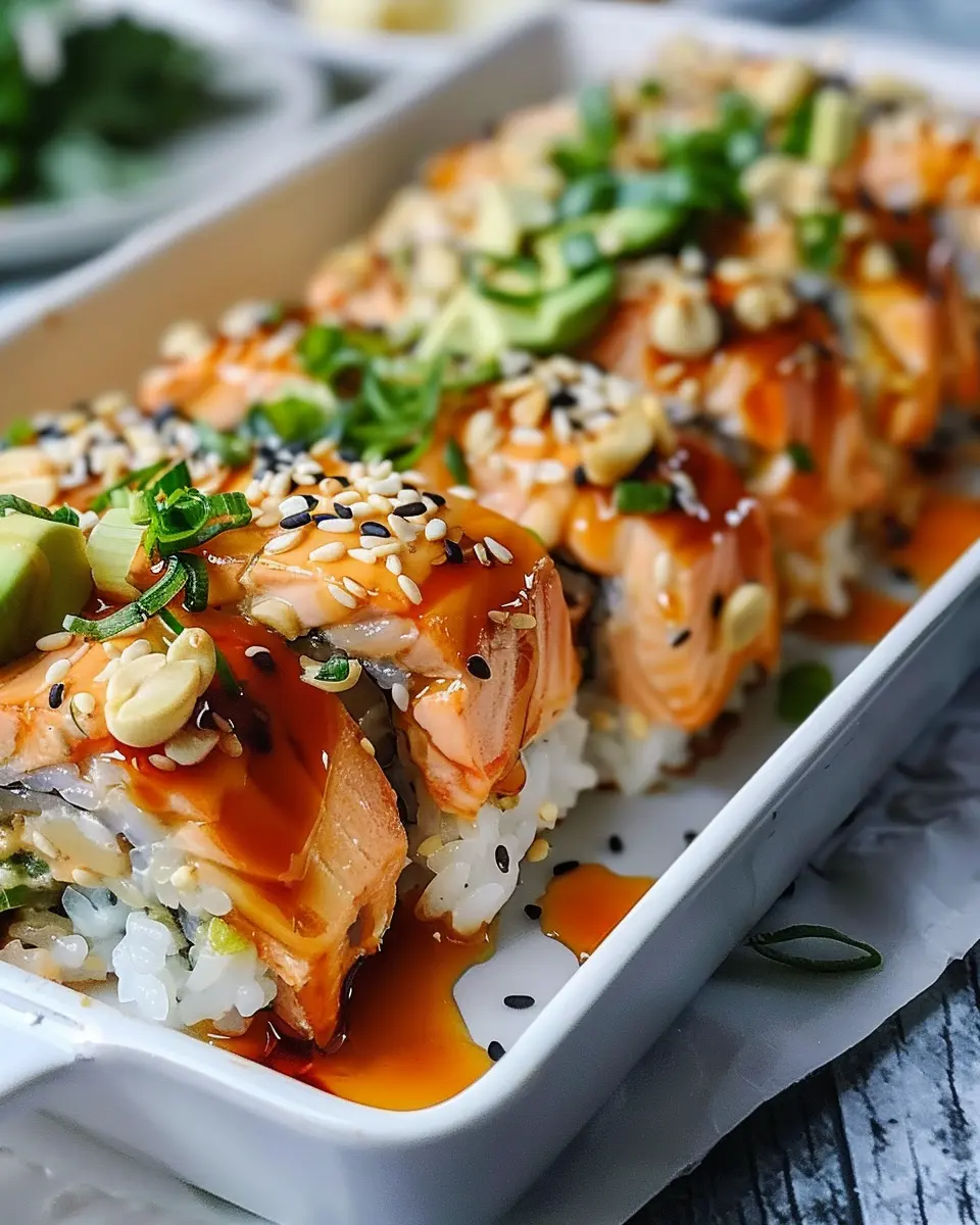 Teriyaki Salmon Sushi Bake: Easy Comfort Food for All Ages