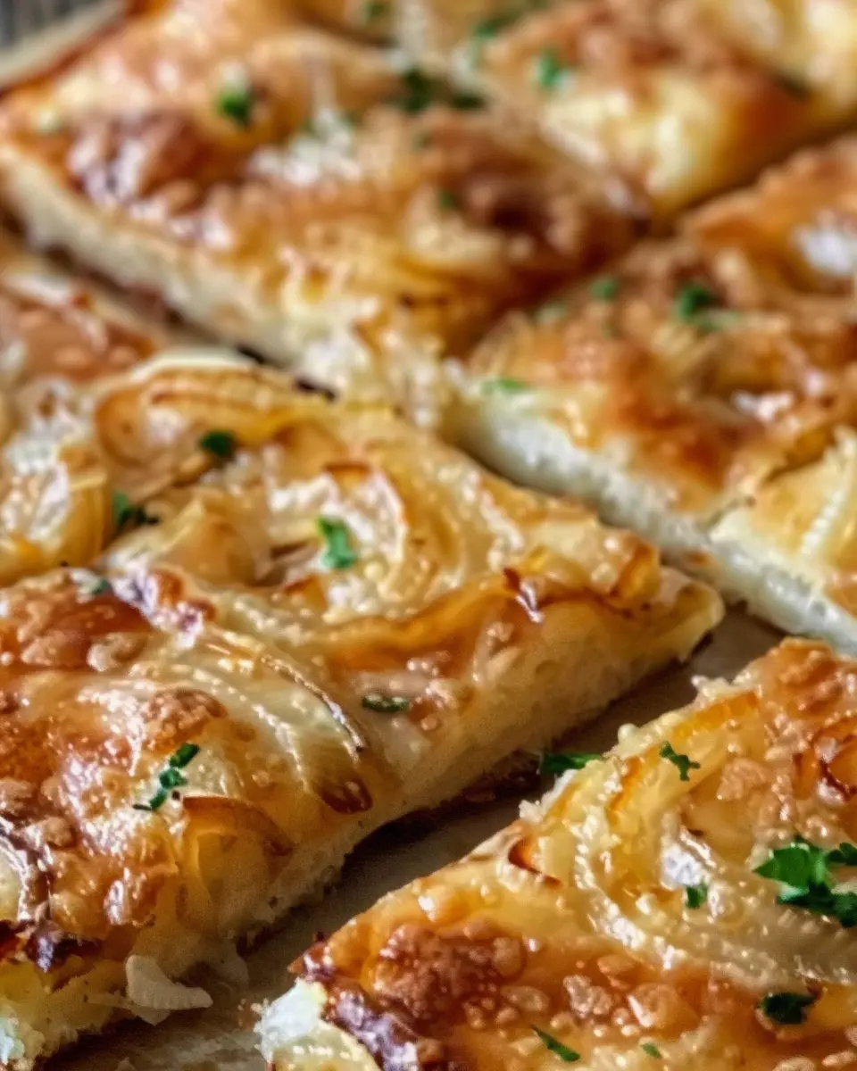 Grandma’s Onion Squares: Easy Savory Snacks with Turkey Bacon
