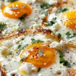 Crispy Feta Fried Eggs Recipe