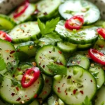 The Secret Ingredient That Makes Spicy Cucumber Salad Irresistible