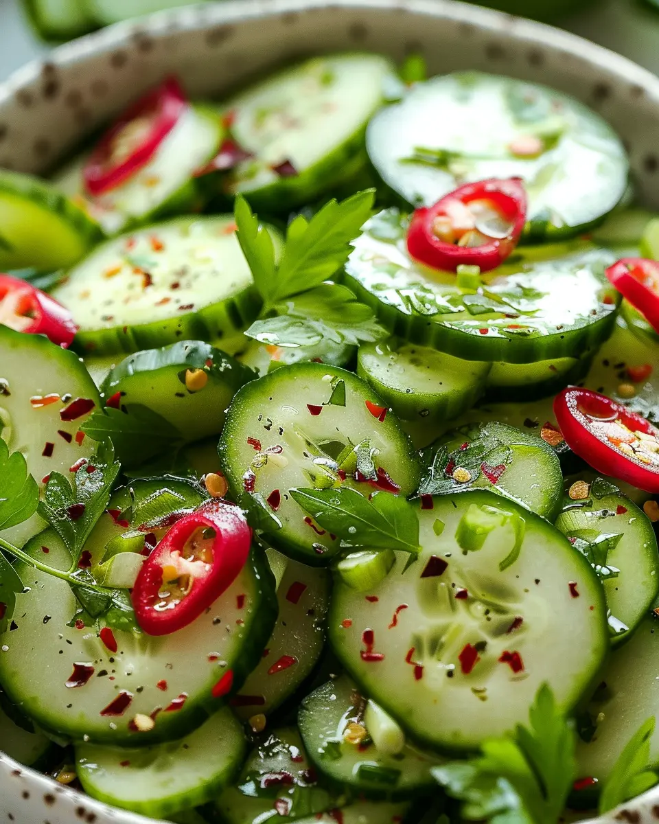 Spicy Cucumber Salad: The Secret Ingredient You’ll Love