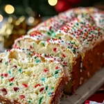 Christmas Sprinkle Buttermilk Bread