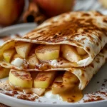 Apple Cinnamon Breakfast Quesadillas