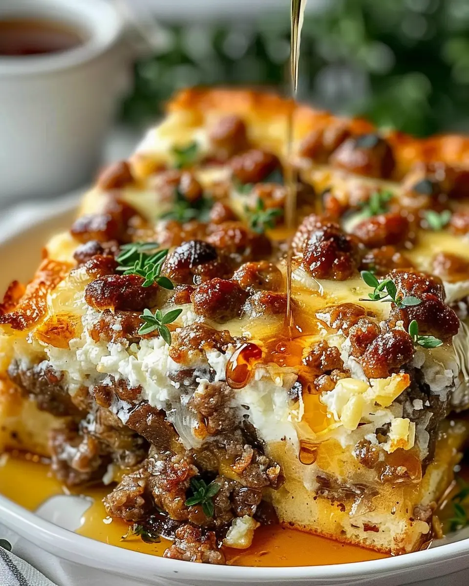 Sweet Maple Sausage Breakfast Casserole: The Ultimate Comfort Dish