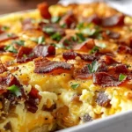 Indulgent Crack Breakfast Casserole