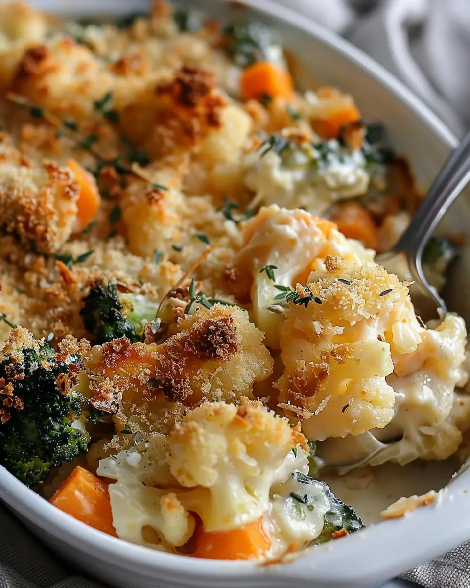 Creamy Winter Vegetable Casserole: A Cozy, Healthy Delight