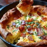 Savory Cheddar & Bacon Dutch Baby Savory Cheddar & Bacon Dutch Baby