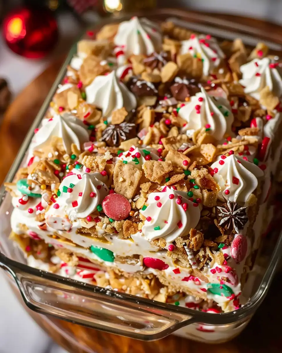 Christmas Cookie Lasagna Recipe: Indulgent Layers of Festive Flavor