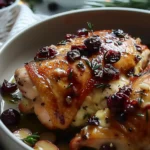 Impressive Cranberry Brie Stuffed Chicken