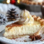 Christmas Eve Cinnamon-Vanilla Custard Pie