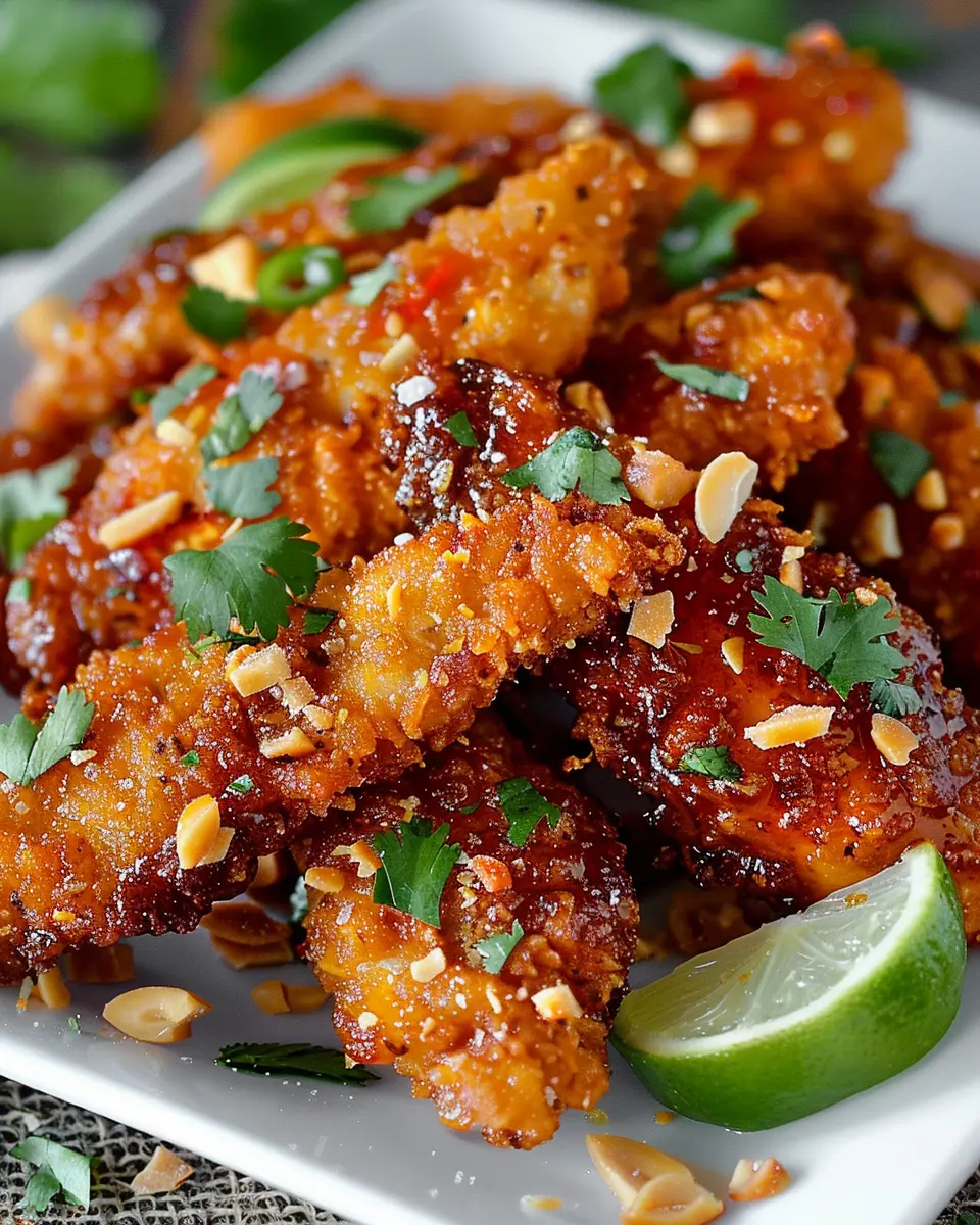 Thai Sticky Chicken Fingers Recipe: Easy, Flavor-Packed Delight