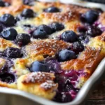 My Easy Blueberry Cottage Cheese Breakfast Bake