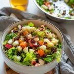 Autumn Chopped Salad with Apple Cider Vinaigrette
