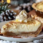Christmas Eve Cinnamon-Vanilla Custard Pie