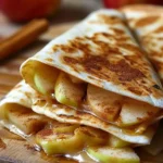 Apple Cinnamon Breakfast Quesadillas