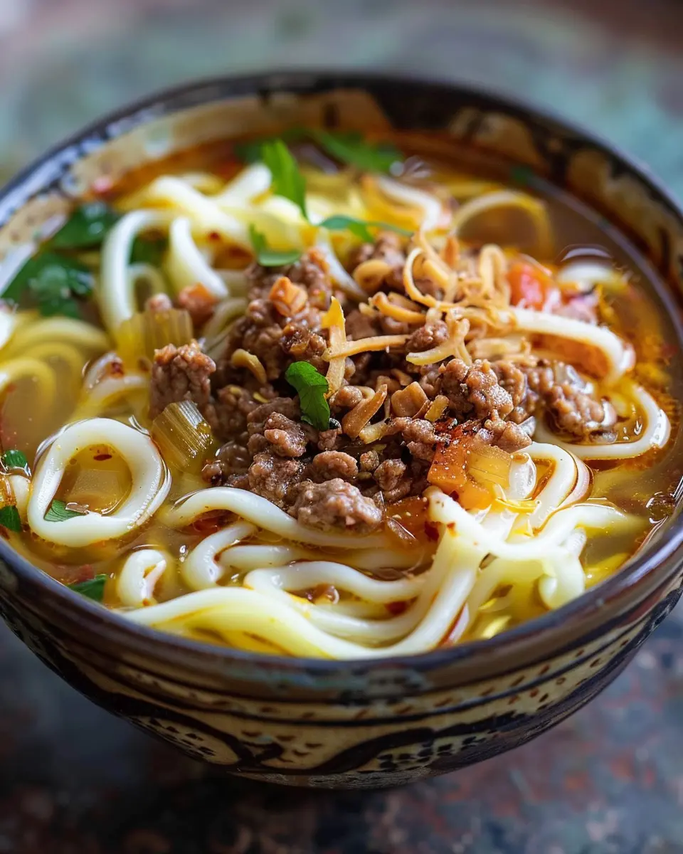 Persian Noodle Soup Recipe: A Cozy and Flavorful Delight