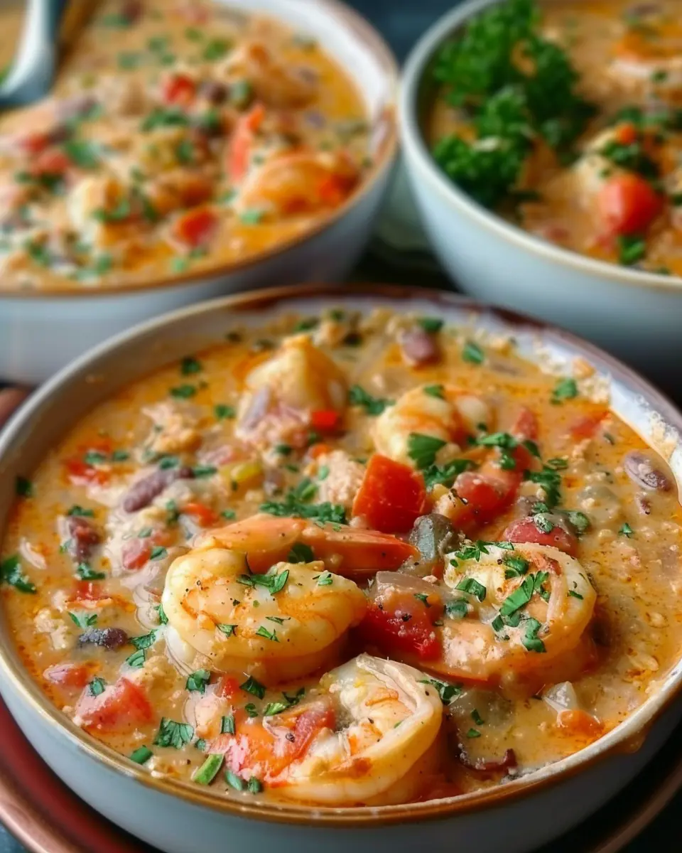 Easy Creamy Seafood and Shrimp Chili: A Delightfully Indulgent Dish