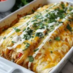 Creamy Queso Chicken Enchiladas for Effortless Family Dinners
