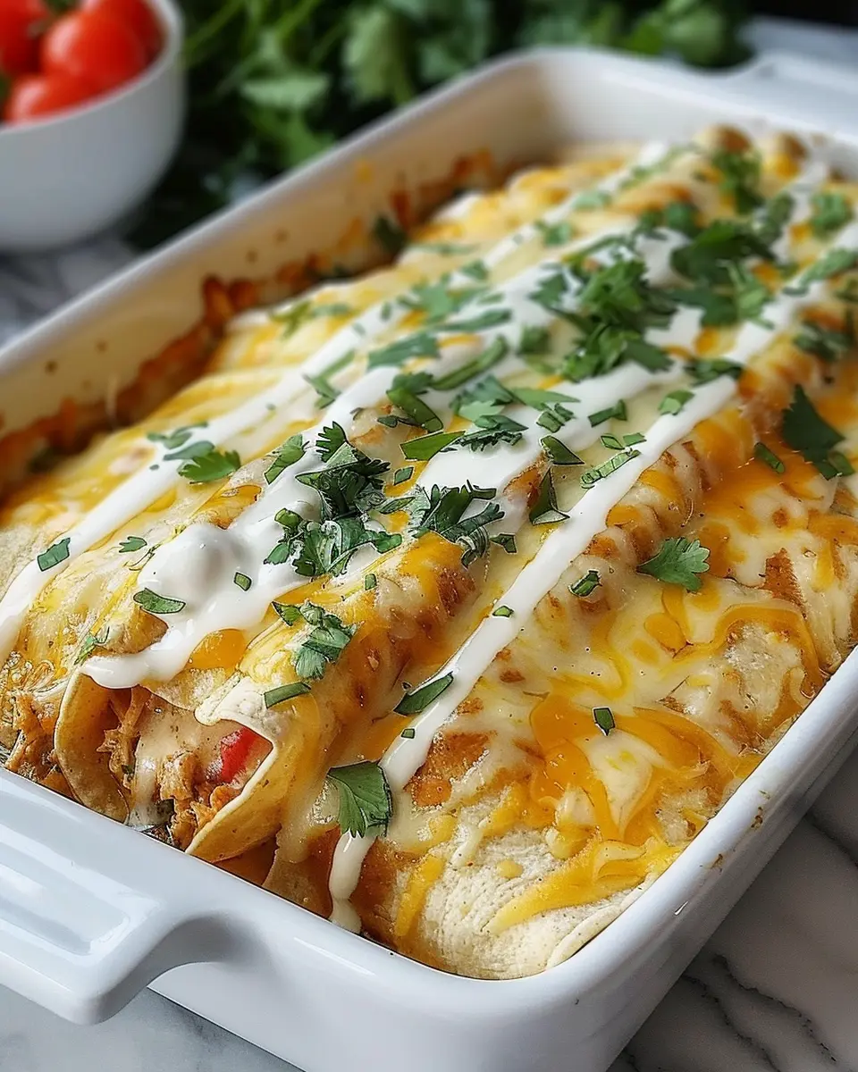 Creamy Queso Chicken Enchiladas: Easy Dinners Your Family Will Love