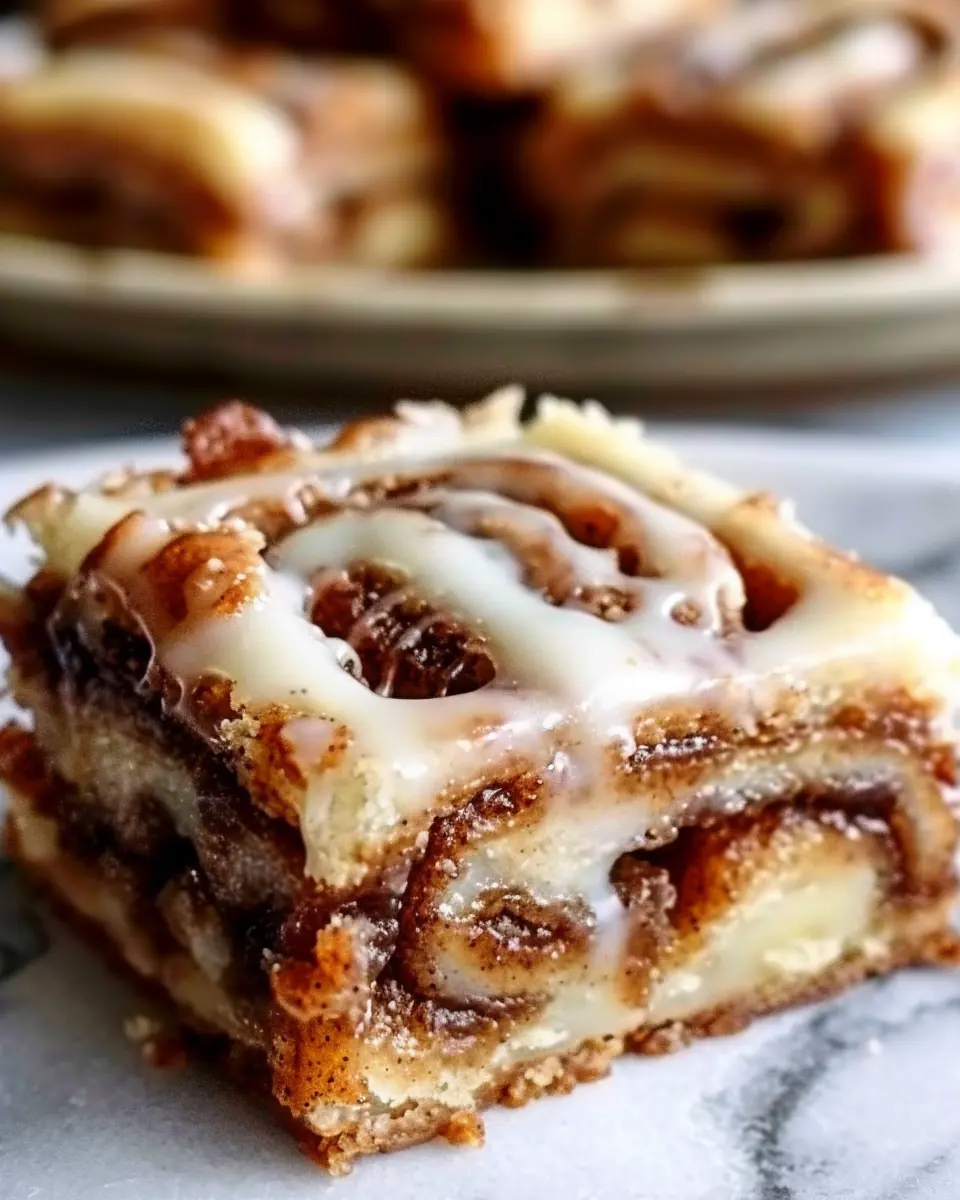 Indulge in Irresistible Cinnamon Roll Bliss Bars Today: A Sweet Escape