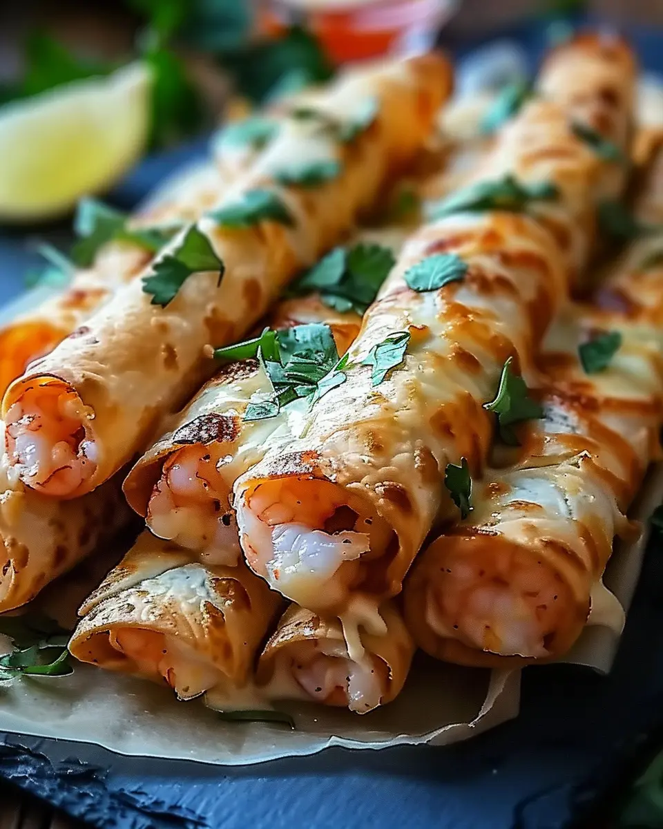 Crispy Crab And Shrimp Queso Taquitos You’ll Love to Make Today