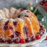 Cranberry Orange Bundt Cake