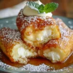 Fried Cheesecake Roll