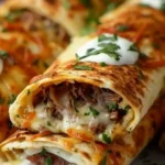 French Dip Tortilla Roll Ups