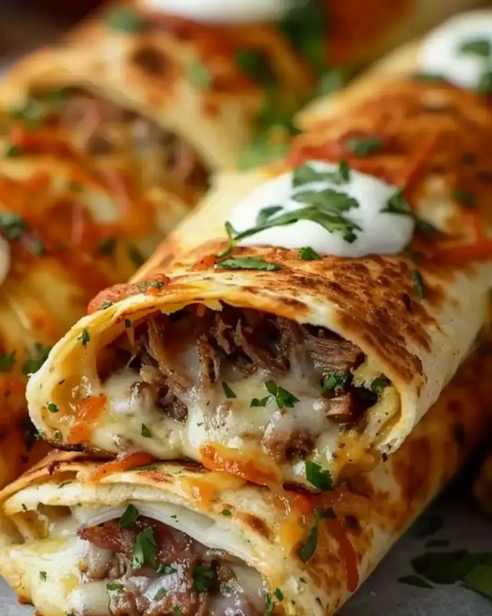 French Dip Tortilla Roll Ups: Easy Taco Inspired Delight