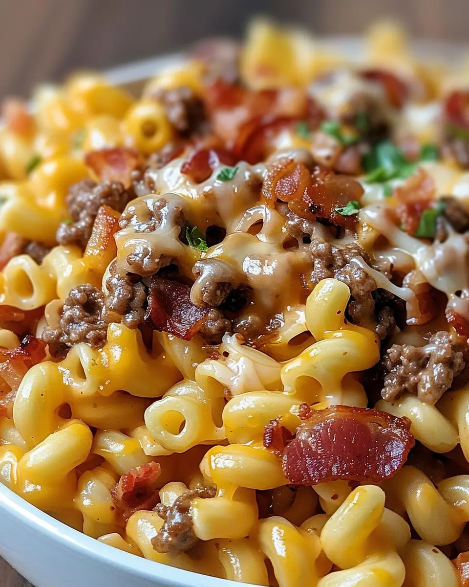 Loaded Bacon Cheeseburger Pasta You’ll Crave Again and Again