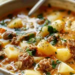 Cozy Italian Sausage and Potato Soup