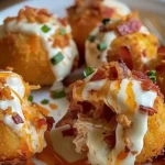 Buffalo Chicken Bacon Mozzarella Bombs for Game Day Bliss