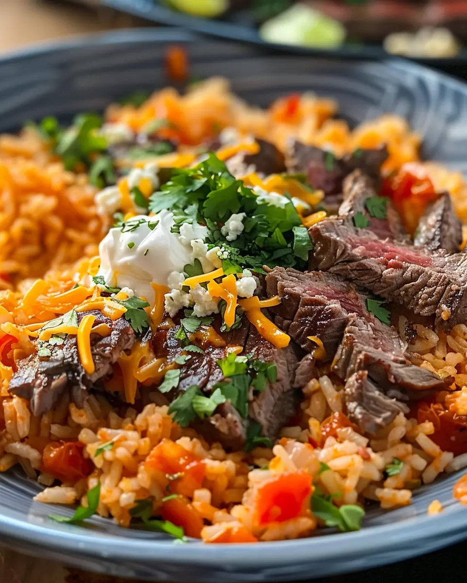 Steak Queso Rice: A Flavorful and Easy Recipe for Food Lovers
