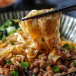 Potsticker Noodle Bowl with Pork & Cabbage Slaw