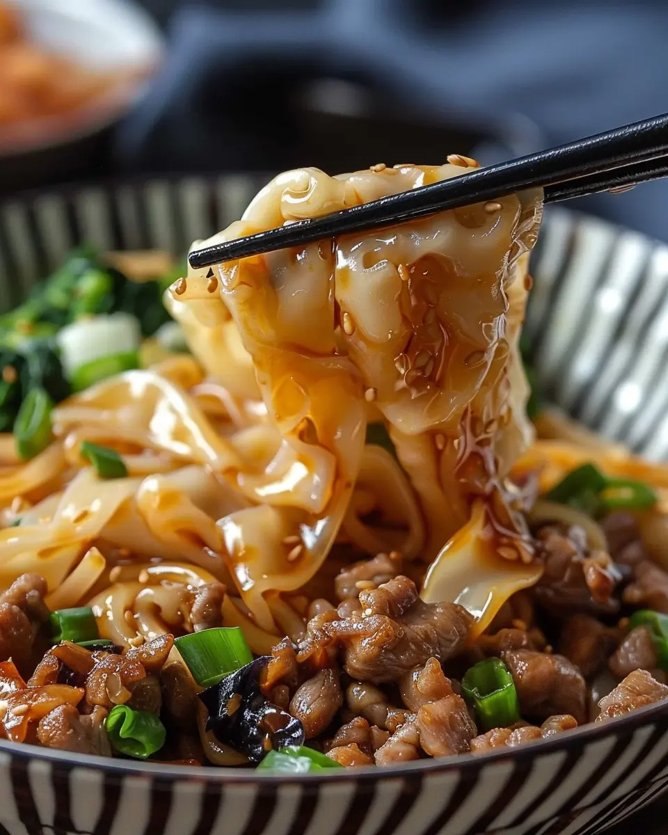 Potsticker Noodle Bowl: Delicious Beef &amp; Cabbage Slaw Delight