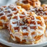Apple Fritter Waffle Donuts