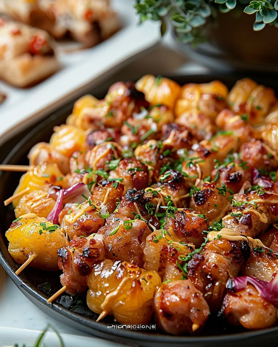 Iowa Party Bites: Easy Turkey Bacon &amp; Chicken Ham Delights