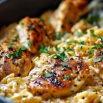 Comforting One-Pot Cajun Chicken Alfredo Orzo in Just 30 Minutes