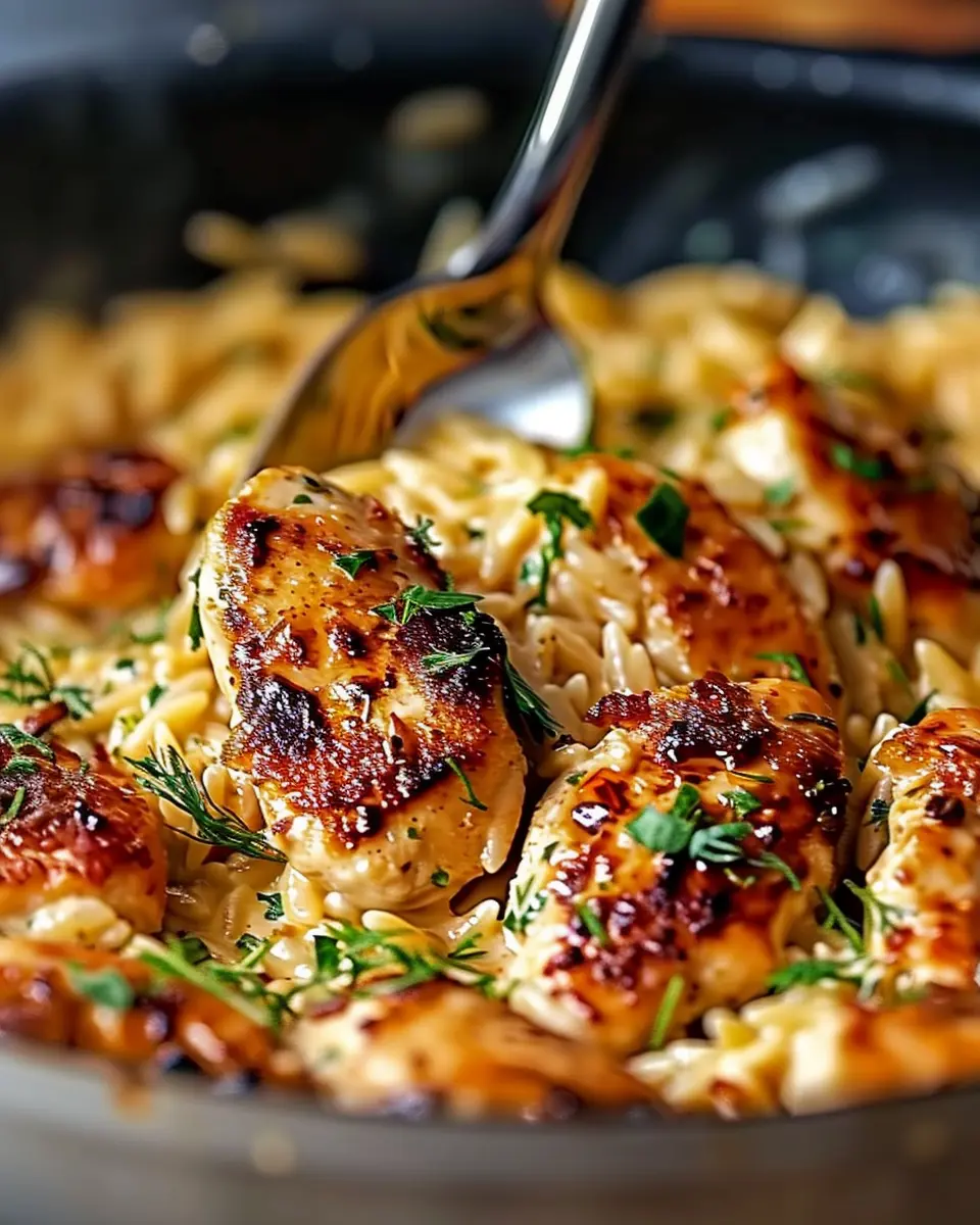 Cajun Chicken Alfredo Orzo: Easy Comfort in Just 30 Minutes