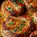 Garlic Marry Me Pork Chops